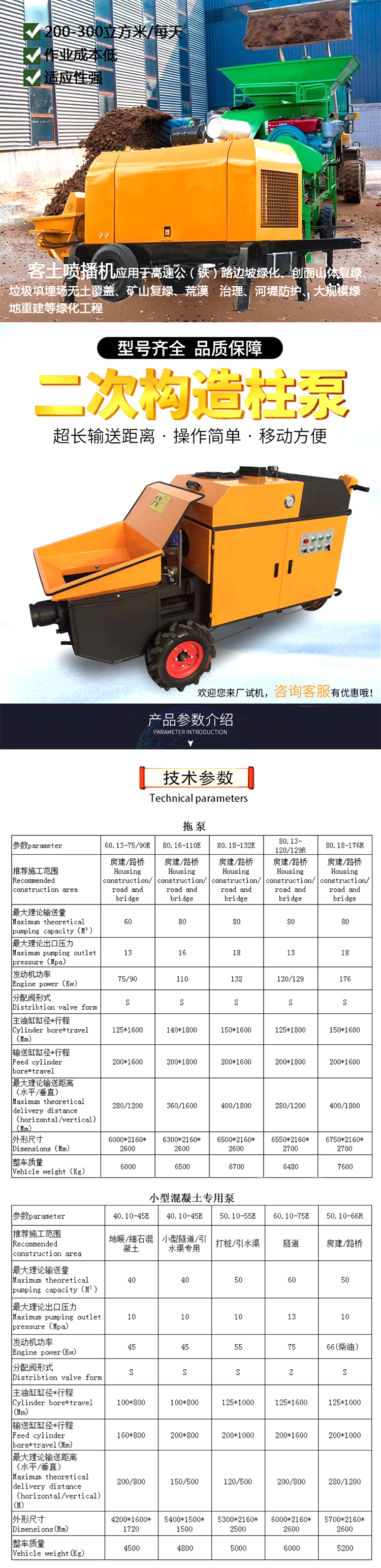 柴油拖泵、電機(jī)拖泵、拖泵、強(qiáng)制式拖泵、隧道拖泵、細(xì)石混凝土泵、砂漿泵、碎石泵、地泵